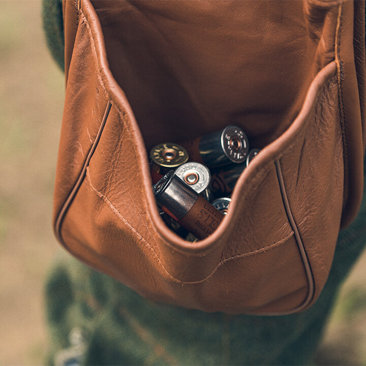 Clearance-Jack Pyke Leather Cartridge Pouch