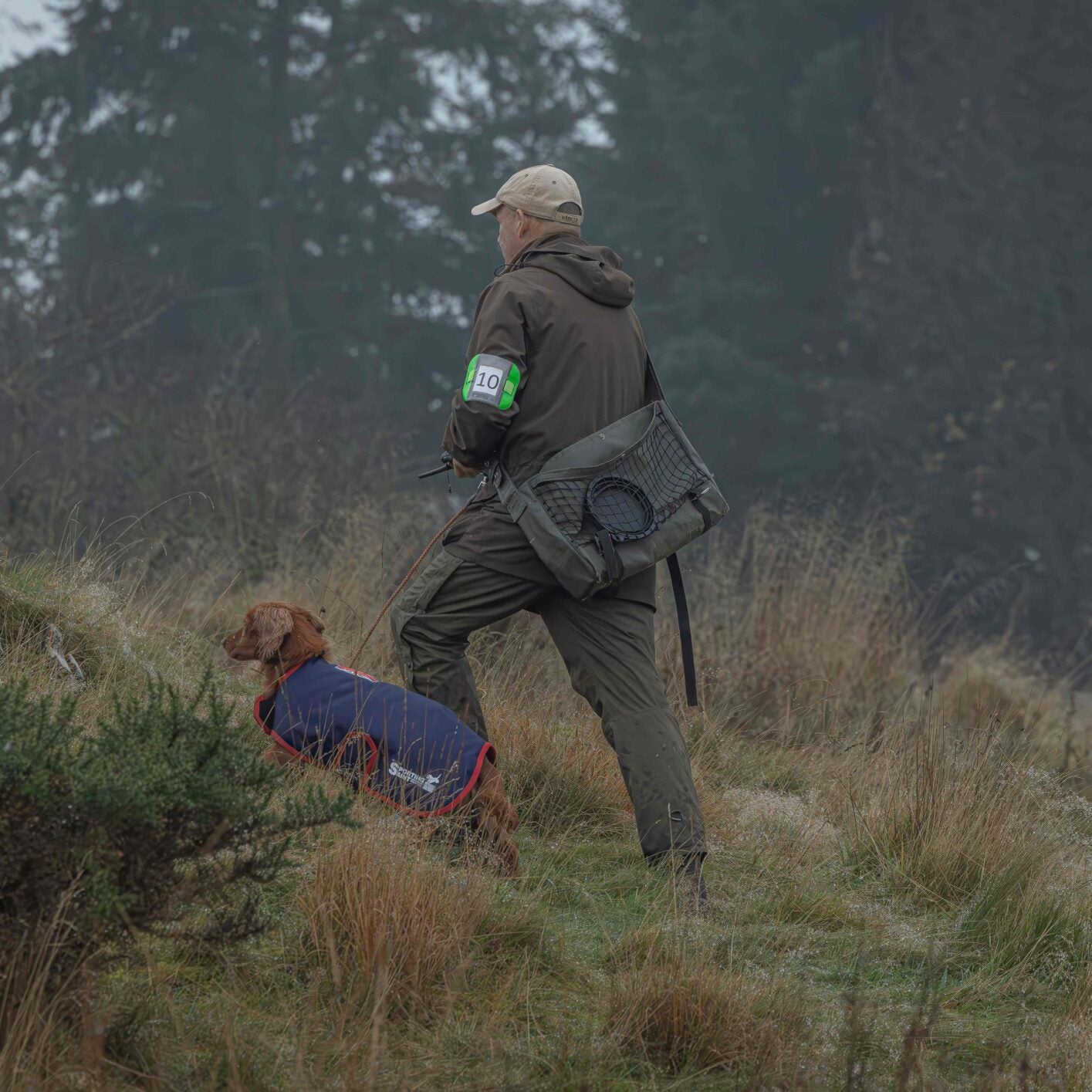 Field Trial Dog Coat - Waterproof & Warm.