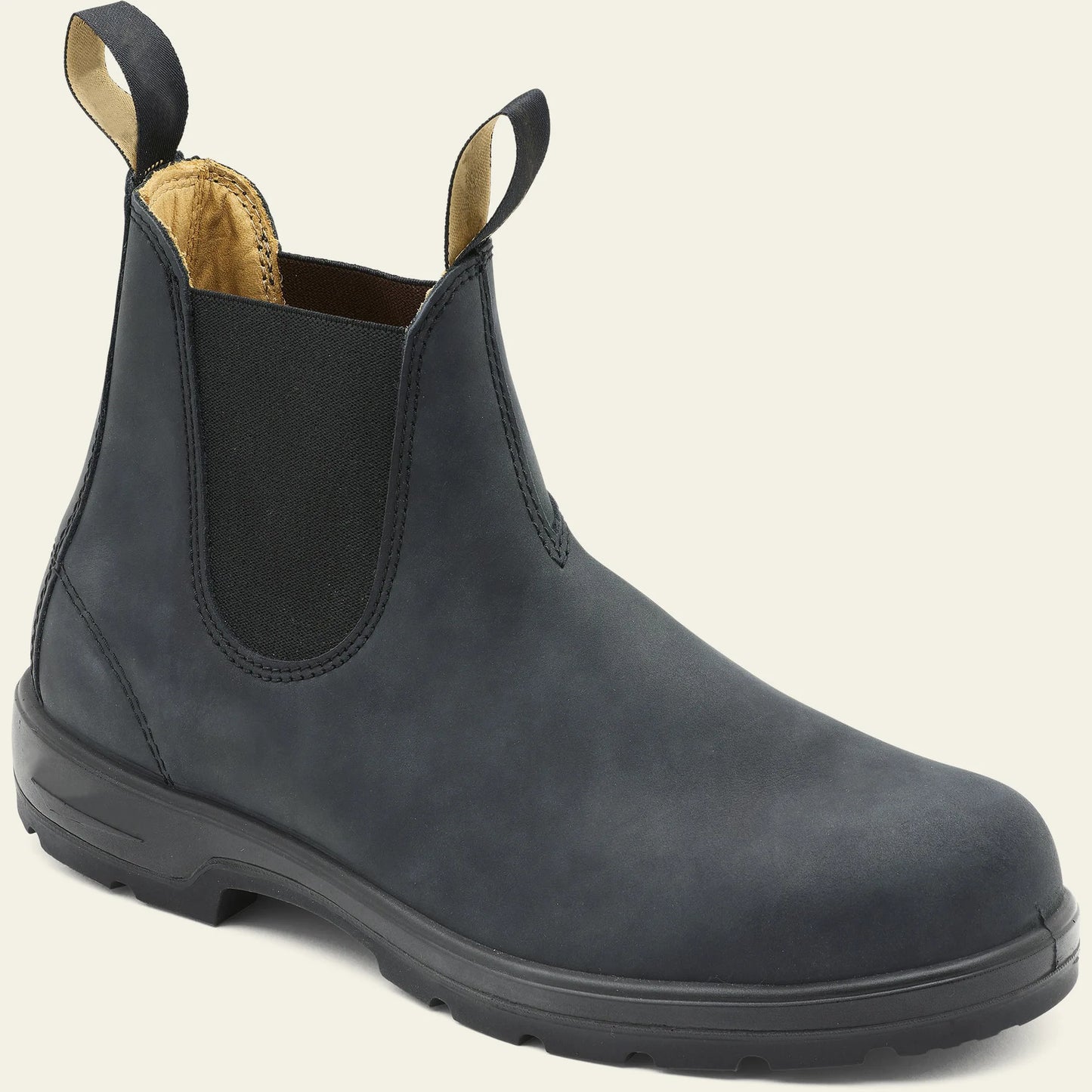 Retro Leather Ankle Boots Men Chelsea Boot Casual