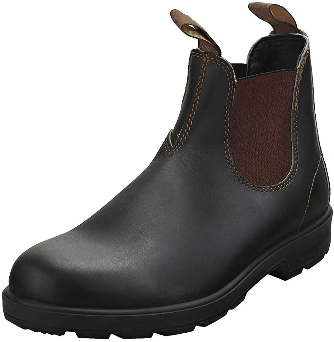 Retro Leather Ankle Boots Men Chelsea Boot Casual