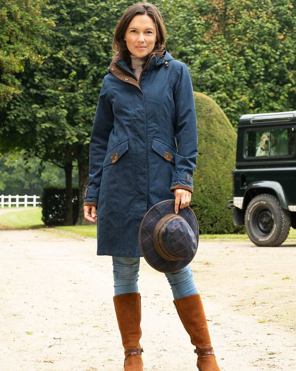 Chelsea Mid Length Ladies Country Coat