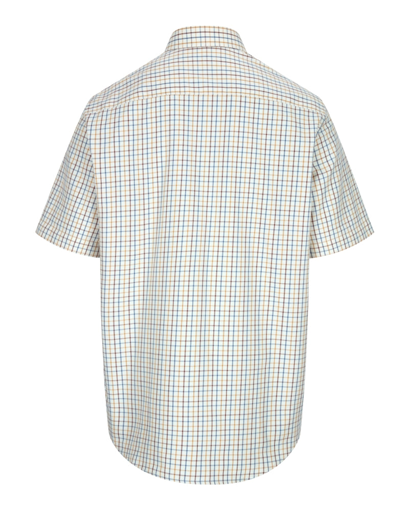 Hoggs Of Fife Kessock Short Sleeve Tattersall Shirt.