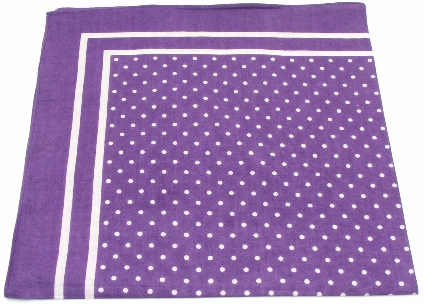Spotted Cotton Handkerchief - Various Colours