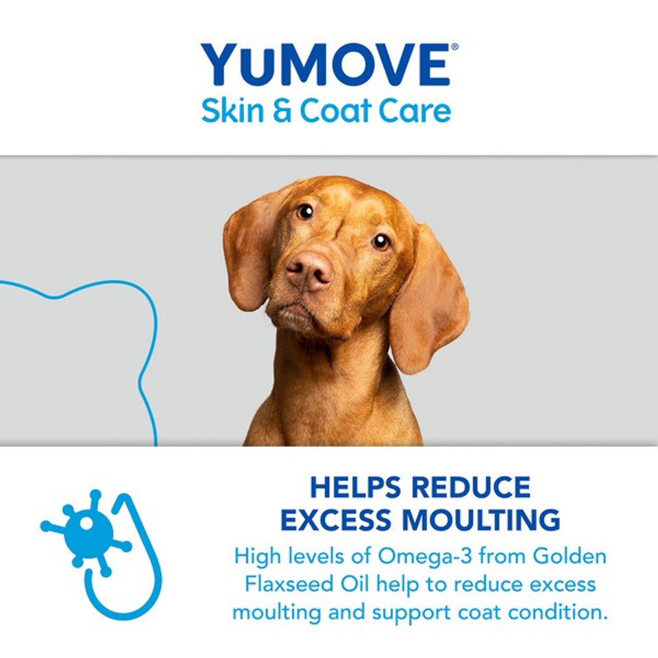 YuMOVE Skin & Coat Care Moulting for Adult Dogs | 500ml