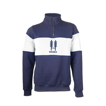 CLEARANCE - Hexby Classic 1/4 Zip Sweatshirt - White