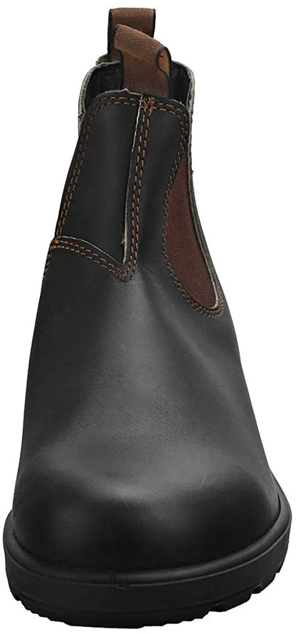 Retro Leather Ankle Boots Men Chelsea Boot Casual