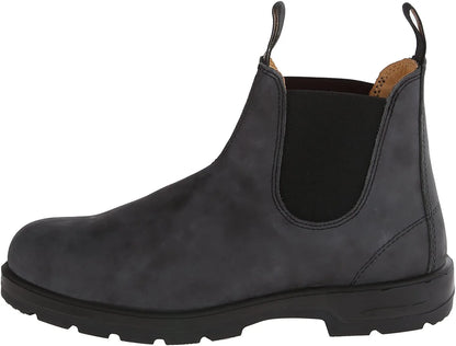 Retro Leather Ankle Boots Men Chelsea Boot Casual