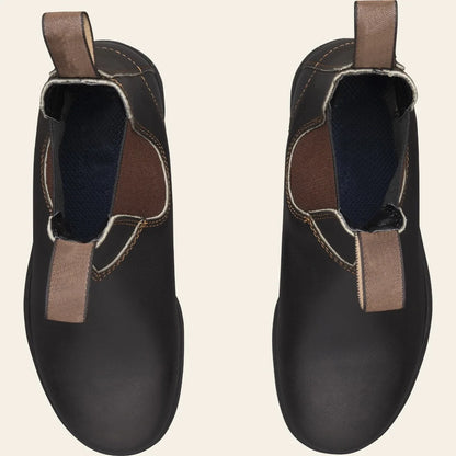 Retro Leather Ankle Boots Men Chelsea Boot Casual