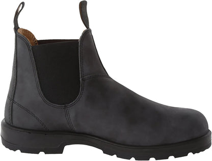 Retro Leather Ankle Boots Men Chelsea Boot Casual