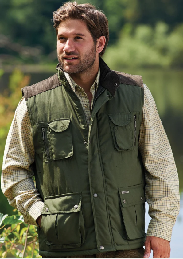Clearance-Exmoor Bodywarmer Olive