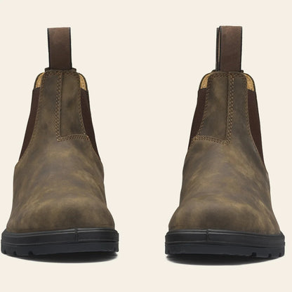 Retro Leather Ankle Boots Men Chelsea Boot Casual