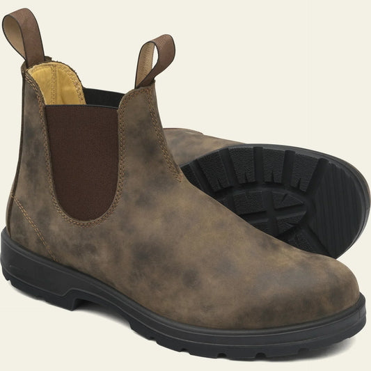 Retro Leather Ankle Boots Men Chelsea Boot Casual