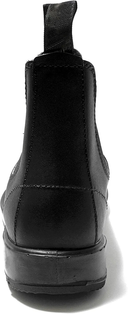 Retro Leather Ankle Boots Men Chelsea Boot Casual
