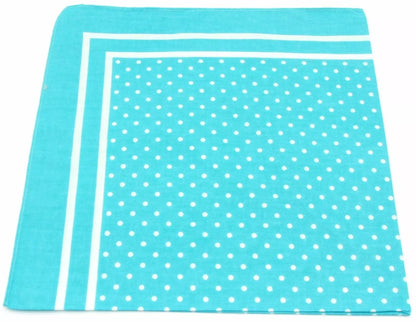 Spotted  Cotton Handkerchief - Various Colours