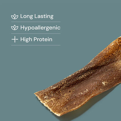 Wild Boar Skins -Primal-Dog Chew-1kg Pack